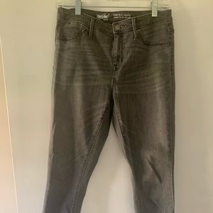 Mossimo grey high rise jegging